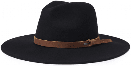 Hatte - Brixton Field Proper Hat (sort)
