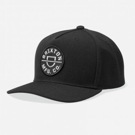Caps - Brixton Crest Snapback Cap (sort)