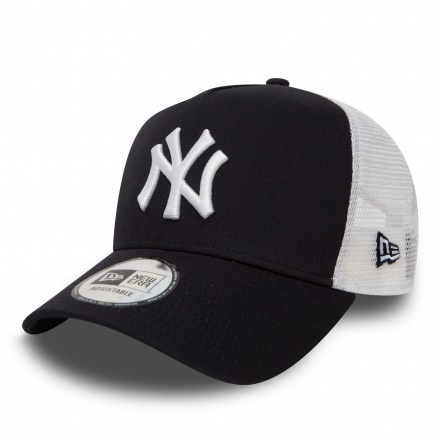 Kasket - New Era New York Yankees 9FORTY Trucker (marineblå/hvid)