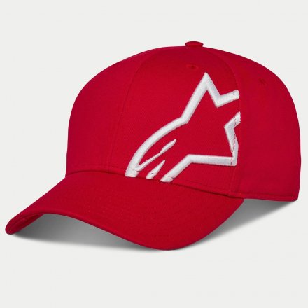 Caps - Alpinestars Corp Snap 2 Cap (rød/hvid)