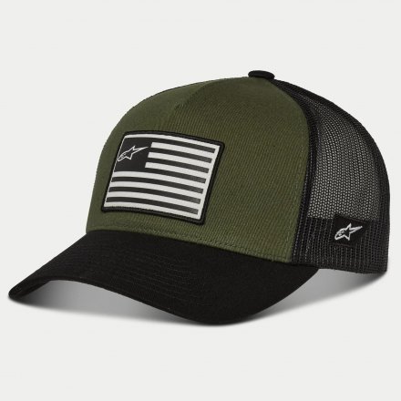 Caps - Alpinestars Flag Snapback Cap (grøn/sort)