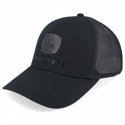 Kasket - John Deere JD TM Liquid Chrome Trucker (sort)
