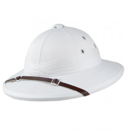 Hatte - French Pith Helmet (hvid)