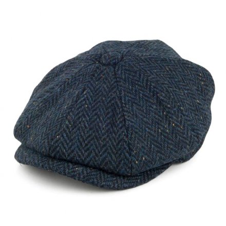 Sixpence / Flat cap - Jaxon Brooklyn Newboy Cap (marineblå)