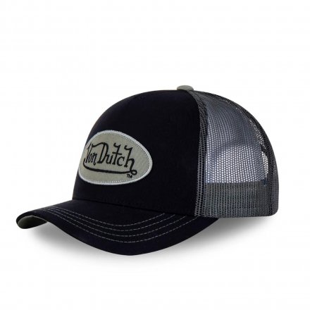 Kasket - Von Dutch Oval Patch Trucker (grøn/sort)