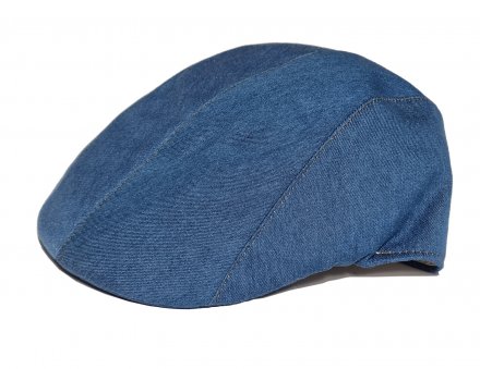 Sixpence / Flat cap - Gårda Denim (blå)