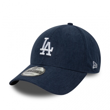 Kasket - New Era Los Angeles Dodgers 9FORTY Corduroy (blå)