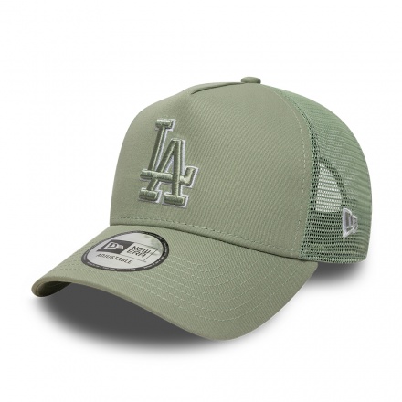 Kasket - New Era Los Angeles Dodgers 9FORTY E-Frame Trucker (pastelgrøn)