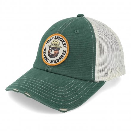 Kasket - American Needle Smokey Bear Orville Cap (grøn/hvid)