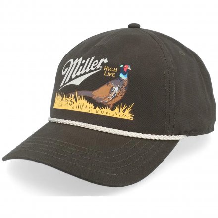 Kasket - American Needle Miller High Life Canvas Cappy (armygrøn)