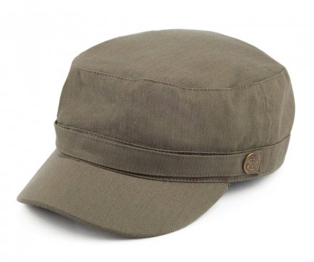 Sixpence / Flat cap - Jaxon Hats Army Cap (oliven)