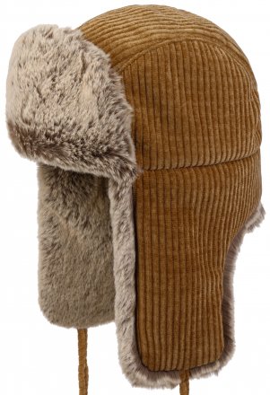 Pelshue - Bomber Cap Corduroy Jersey (brun)