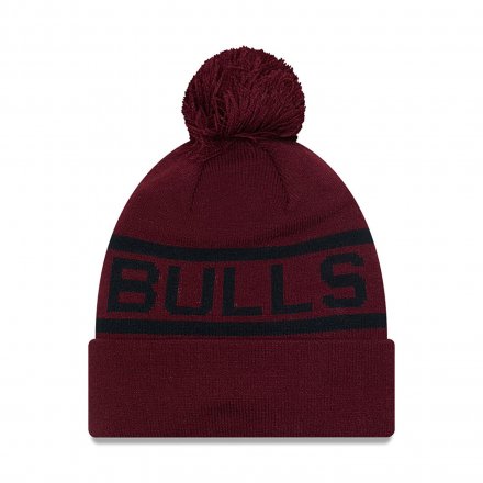 Beanies - New Era Chicago Bulls Cuff Knit Beanie (rød)