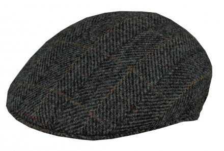 Sixpence / Flat cap - MJM Country Harris Tweed (grå)