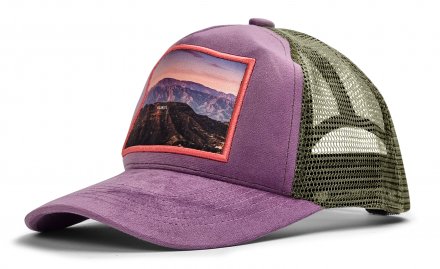 Caps - Gårda Velvet Trucker Hollywood (syren)