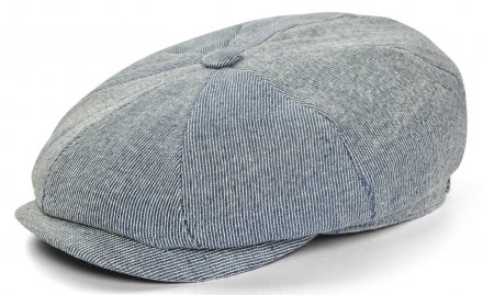 Sixpence / Flat cap - Stetson Linen/Cotton Cap
(lyseblå)