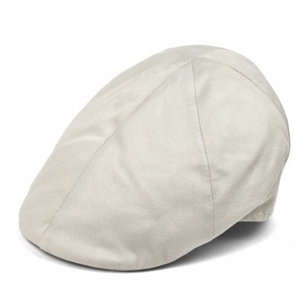Sixpence / Flat cap - Gårda Tallone Linen Flat Cap (hvid)