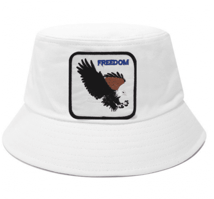 Hatte - Gårda Freedom Bucket Hat (hvid)