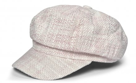 Gubbkeps / Flat cap - Gårda Revere Newsboy Cap (rosa)