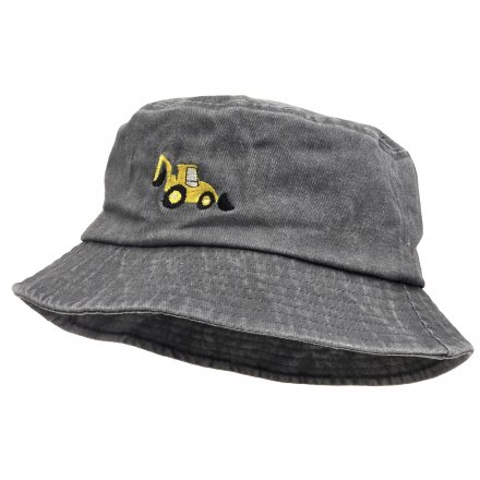Hatte Barn - Gårda Bulldozer Bucket Hat (grå)
