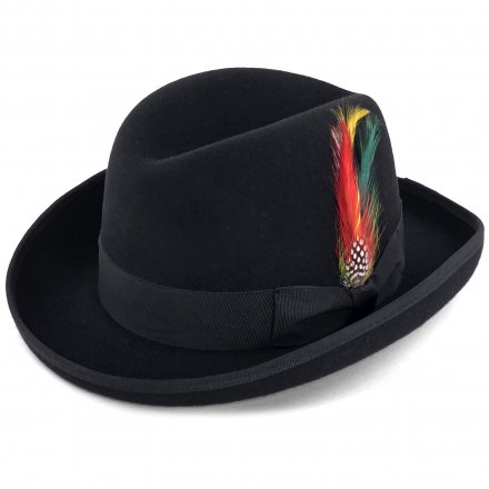 Hatte - Gårda Ocala Player Woolfelt (sort)