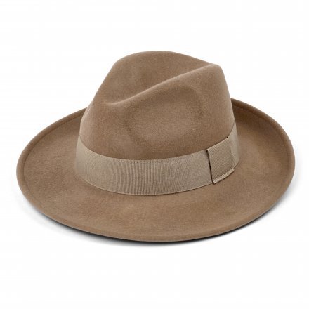 Hatte - Gårda Volterra Fedora Wool Hat (beige)
