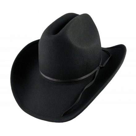 Hatte - Jaxon Hats Western Cowboy Hat (sort)