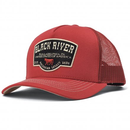 Kasket - Black River Foundry Trucker (rød)
