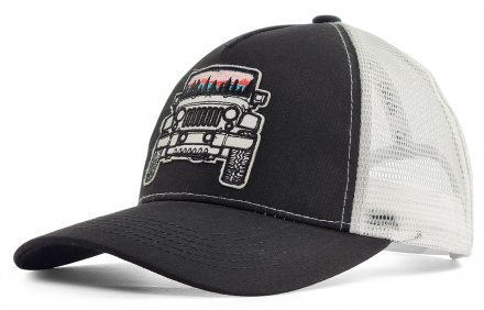 Kasket - Gårda Trucker Off Road (sort/hvid)