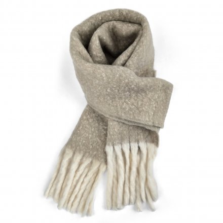 Halstørklæder - Gårda Portillo Wool Mix Scarf (beige)