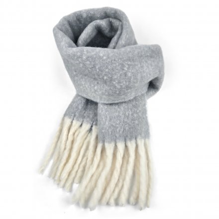 Halstørklæder - Gårda Portillo Wool Mix Scarf (lysegrå)