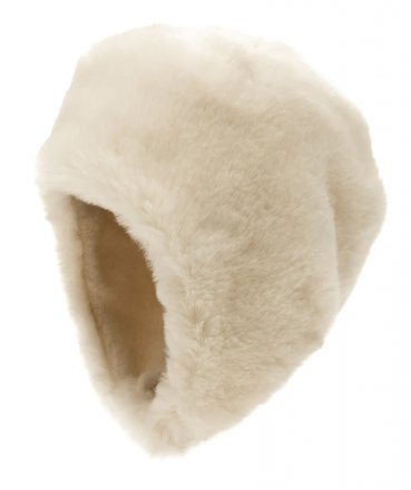 Beanies - CTH Ericson Birgitta Junior Faux Fur Hat (Hvid)