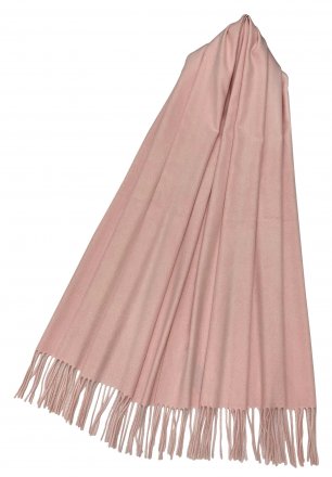 Halstørklæder - Gårda Soft Wool Blanket Wrap Scarf (Soft Pink)
