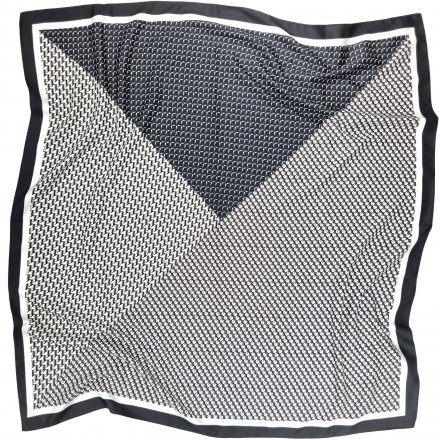 Tørklæde - Gårda Narbonne Satin Scarf (sort/hvid)