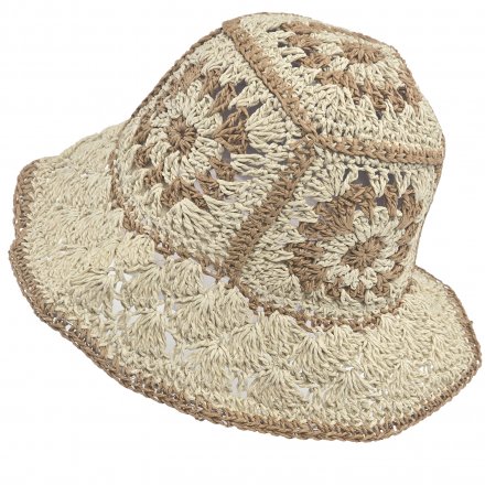 Stråhat - Gårda Rhodes Bucket hat (beige)