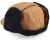 Cap - John Deere Cotton Faux Fur Lining Hat (brun)