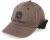 Cap - John Deere Oil Cotton Sherpa Lining (brun)