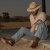 Hatte - Gårda Arese Seagrass Fedora (natur)