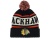 Beanies - American Needle Chicago Blackhawks Pillow Line Knit (sort/hvid/rød)