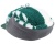 Kasket - John Deere Winter Cap (grøn/grå/hvid)