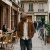 Sixpence / Flat cap - Gårda Vero Linen Newsboy Cap (brun)
