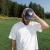 Kasket - Black River America Trucker (marineblå/creme)