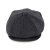 Sixpence / Flat cap - Jaxon Pure Wool Harlem Newsboy Cap (mørkegrå)