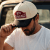 Kasket - Black River Louisville Cotton Snapback (offwhite/sort)