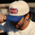 Kasket - Black River Cincinnati Cotton Snapback (offwhite/blå)