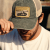 Kasket - Black River Racer Washed Trucker (mørkegrøn/fløde)
