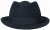Hatte - Gårda Padua Trilby Wool Hat (marineblå)