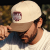 Kasket - Black River Charleston Cotton Snapback (off-white/kaki)