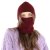 Balaclava - Gårda Seefeld Balaclava (bordeaux)