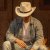 Hatte - Gårda Santaquin Crushable Wool felt Western hat (hvid)